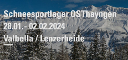 Schneesportlager 2024