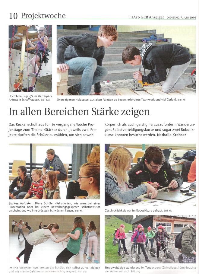Projektwochen